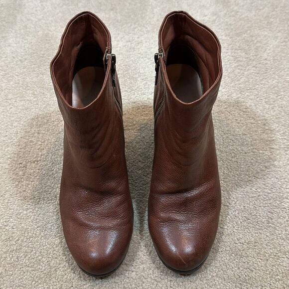 Cole Haan Nike Air Heeled Brown Ankle Vintage Cassidy Booties Women Size 9.5B - Picture 4 of 11